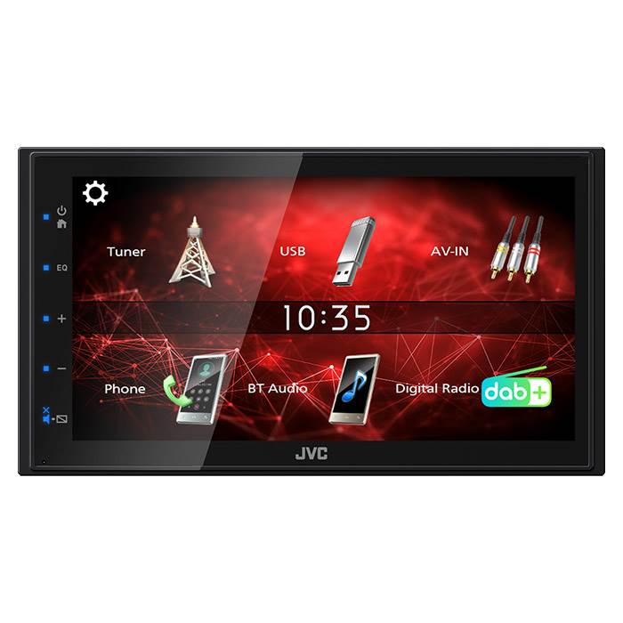 JVC KW-M27DBT 2-DIN BILRADIO MED DAB+ -  fra HjemTek - nu kun 2519 kr. Hos HjemTek 