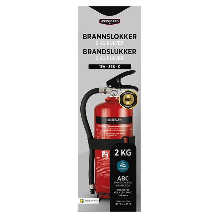 HOUSEGARD BRANDSLUKKER PULVER 2 KG. MED BESLAG -  fra HOUSEGARD - nu kun 419 kr. Hos HjemTek 