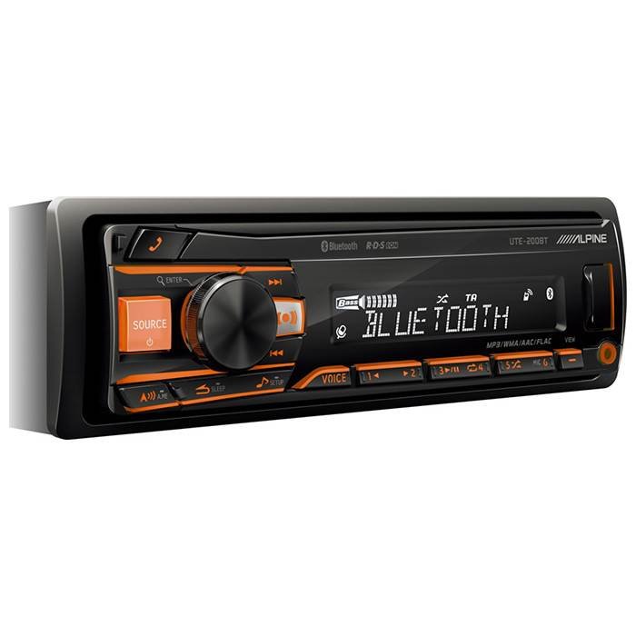 ALPINE UTE-200BT TUNER/IPOD BLUETOOTH 2 LINE OUT - HjemTek