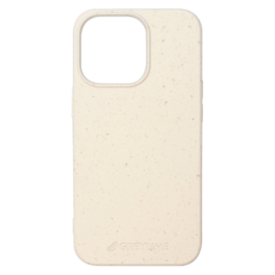 GreyLime iPhone 13 Pro Biodegradable Cover Beige -  fra GreyLime - nu kun 189 kr. Hos HjemTek 