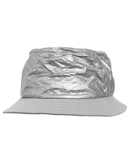 Crinkled Paper Bucket Hat - HjemTek