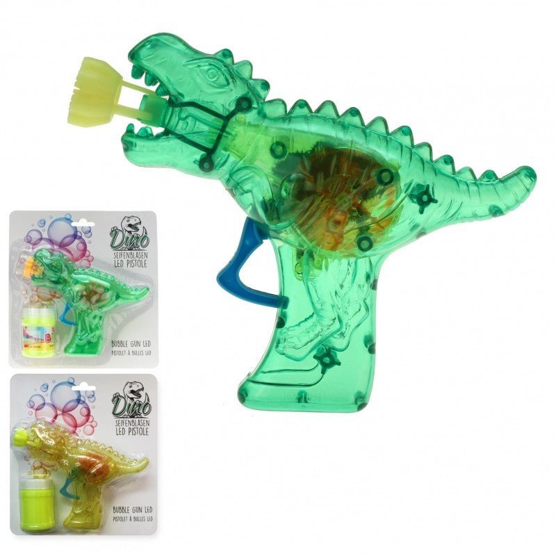 Dino Sæbeboble Pistol inkl. Boblevand -  fra EGK - nu kun 69 kr. Hos HjemTek 