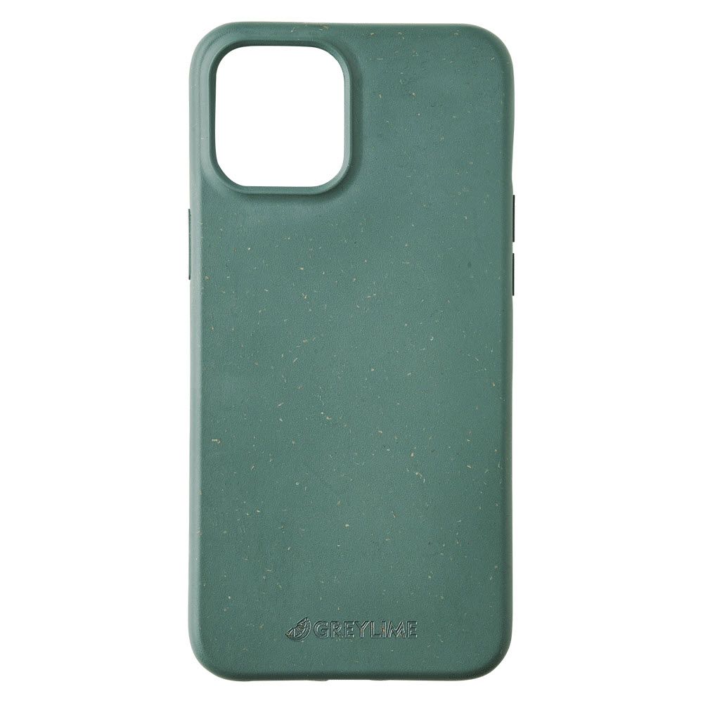 GreyLime iPhone 12 Pro Max Biodegradable Cover Mørkegrøn -  fra GreyLime - nu kun 189 kr. Hos HjemTek 