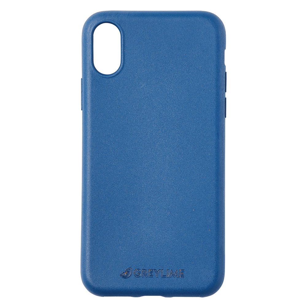 GreyLime iPhone X/XS biodegradable cover - Navy Blue -  fra GreyLime - nu kun 189 kr. Hos HjemTek 