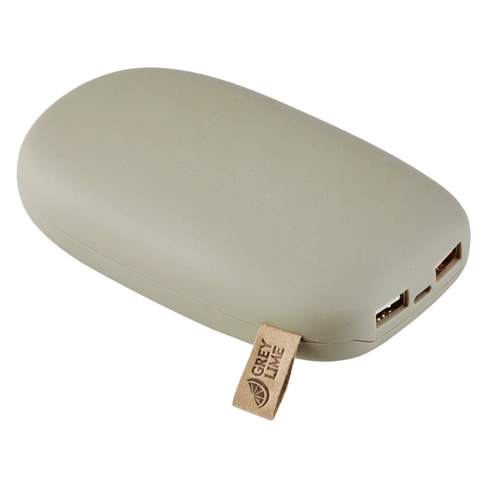 GreyLime Power Stone ll 10400 mAh powerbank USB-C & USB-A, Beige -  fra GreyLime - nu kun 419 kr. Hos HjemTek 