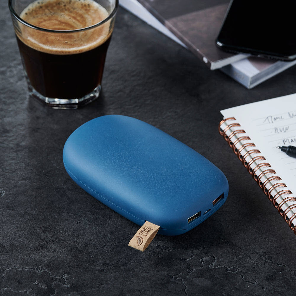 GreyLime Power Stone ll 10400 mAh powerbank USB-C & USB-A, Blue -  fra GreyLime - nu kun 419 kr. Hos HjemTek 