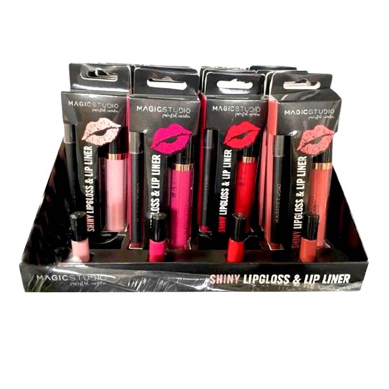 Magic Studio Shiny Lipgloss & Lip Liner -  fra EGK - nu kun 89 kr. Hos HjemTek 