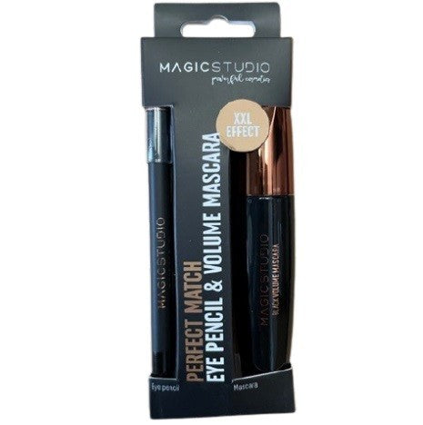 Magicstudio – Eye Pencil & Volume Mascara, Sort -  fra HjemTek - nu kun 79 kr. Hos HjemTek 