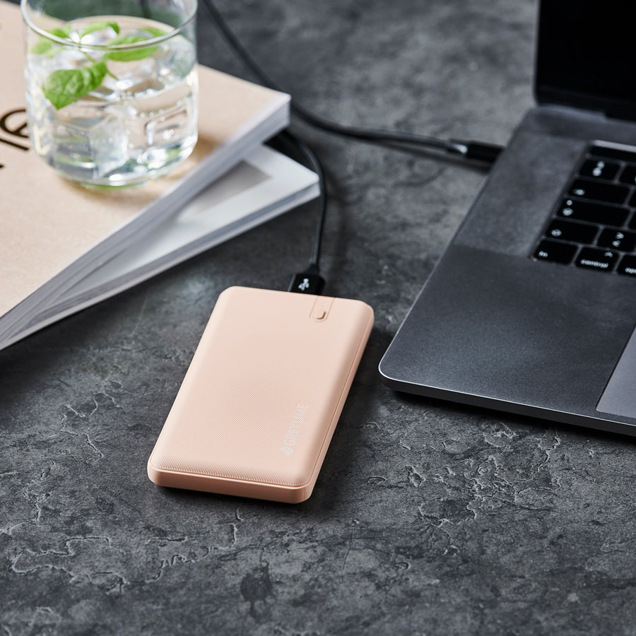 GreyLime OCEAN 10.000 mAh powerbank, Warm Sand -  fra GreyLime - nu kun 339 kr. Hos HjemTek 