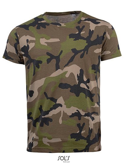 SOL'S Camo T-shirt til mænd - HjemTek