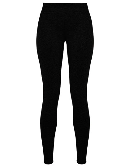 Stretch Jersey Leggings til Damer - Klassisk Sort - HjemTek